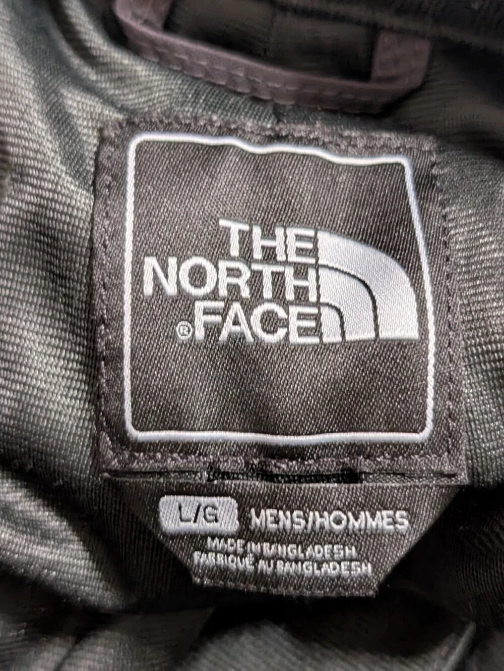 North Face Mens Snow Pants Gray Hyvent Ski Snowboard Size Large *stains*